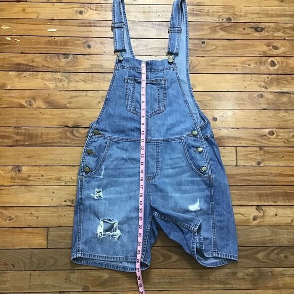 𝅺GAP ripped distressed jeans shortall unisex - Picture 6 of 9